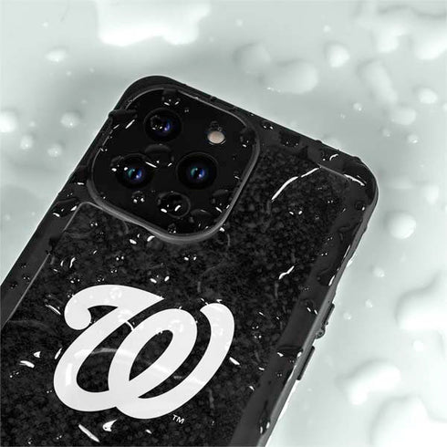 MLB Washington Nationals Dark Wash iPhone 15 Pro Waterproof Case